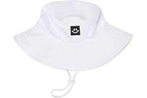 BUCAUM Baby Toddler Sun Hat,Kids Summer UPF 50+ Foldable Beach Bucket Hat for Boys Girls Children