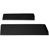 OUNONA 包丁ケース ナイフシース ナイフカバー プラスチック 黒 2個セット 安全用品