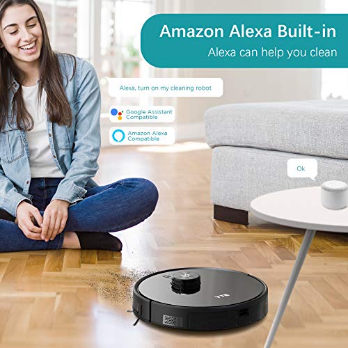 YTE Robot Vacuum with Lidar Mapping Technology, 2700Pa Strong Suction