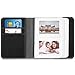 Fintie Instax Mini Photo Album for 2x3-Inch Film - 104 Pockets Small Albums for Fujifilm Instax Mini 12/11/99/40/7+/EVO/LiPlay/Link 3-2-1 Instant Camera/Polaroid Hi-Print Printer, Dont touch