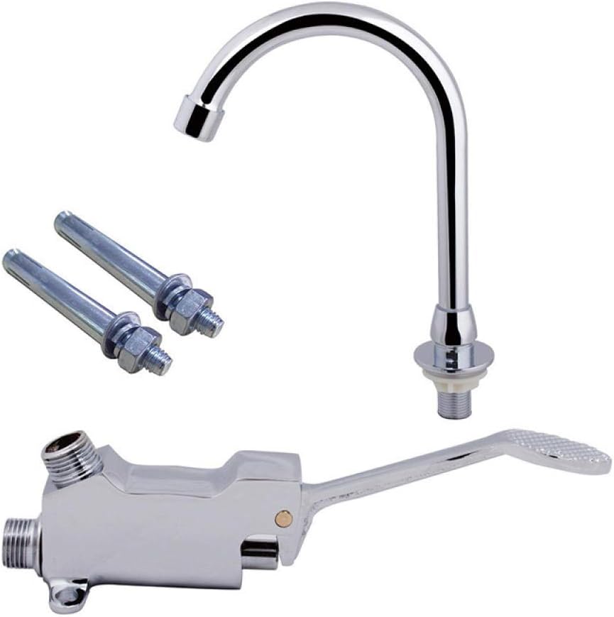 Rubinetto A Pedale Per Lavandino - Senza Contatto, Ideale Per Cucine Industriali E Ospedali - Foto 7