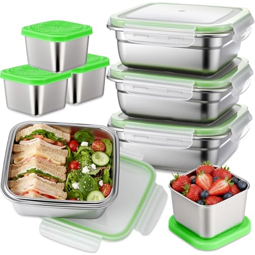 Ferrochef Stainless Steel Sandwich Containers Lids