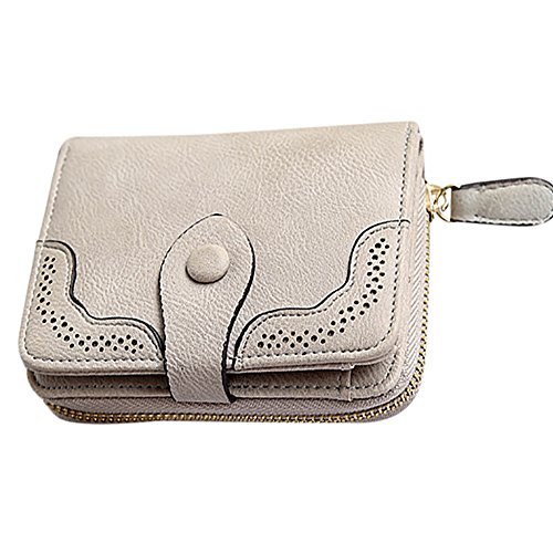 Women Clutch Hollow Lace Short Purse Wallet Card Holder Handbag Bag
