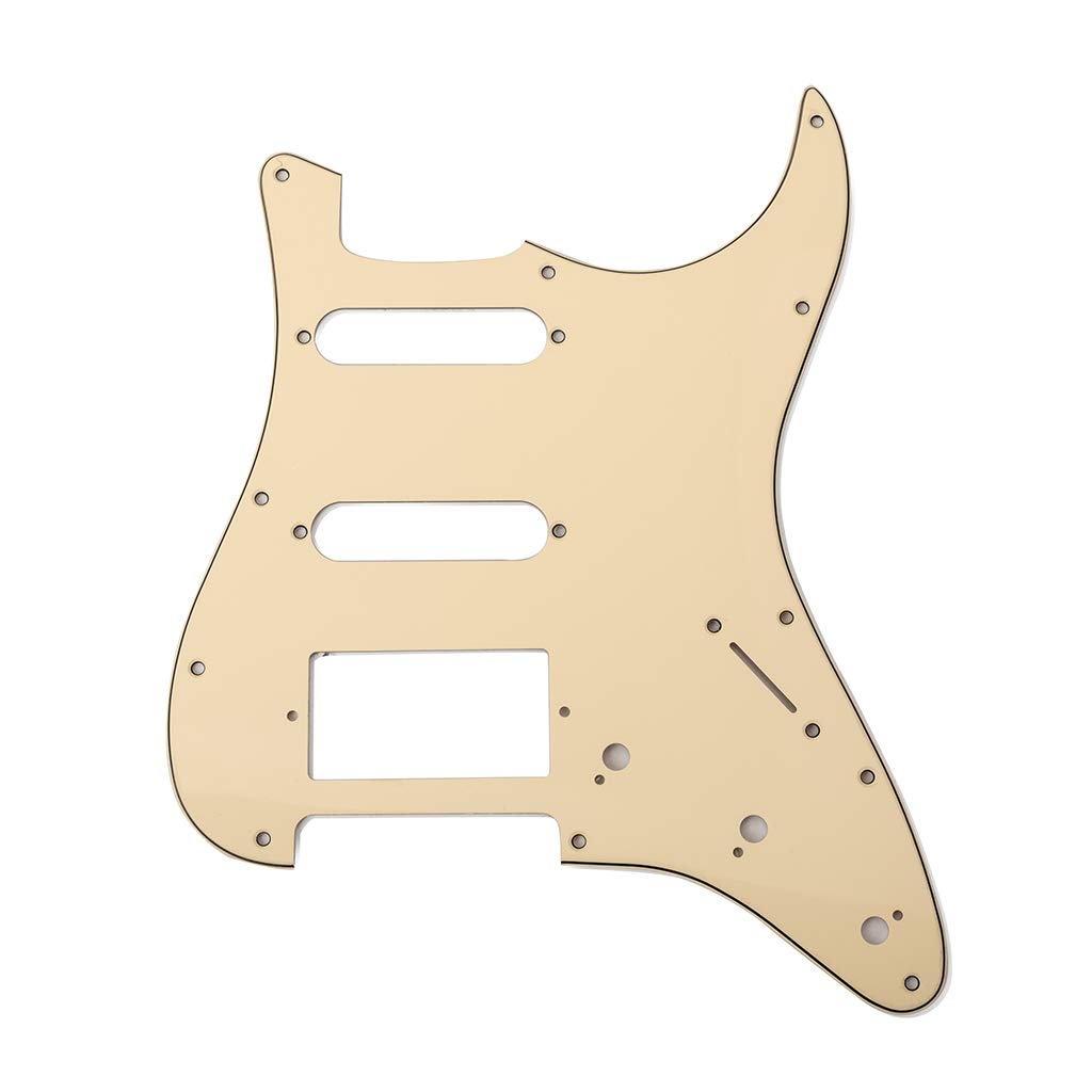 Alnicov Guitar Pickguard， SSH 3Ply，For Strat Electric Guitar Accessories