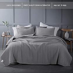 KASENTEX Quilt Mini Set-Stone Washed-Super Soft
