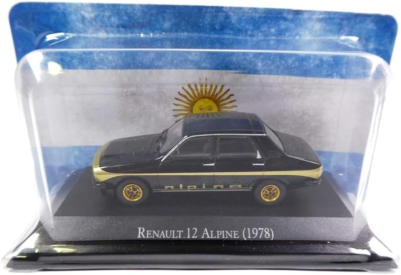 OPO 10 - Car 1/43 Salvat collection: Renault 12 alpine 1978 R12 (AR43), Red, Medium - Image 3