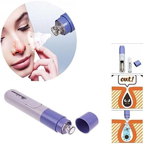 HK Health Portable Electronic FACIAL PORE CLEANER Blackhead & Acne Remover, Home or Travel & Phyto COLLAGEN Mask