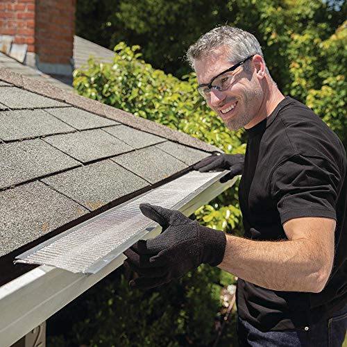 Gutter Guard by Gutterglove 4 ft. Stainless Steel 5 in. MicroMesh