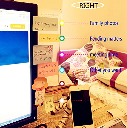 Goblin's Treasures Excelity Concise Monitor Message Board/Computer Monitors Side Panel/Notes Memo Bo - medicalbooks.filipinodoctors.org