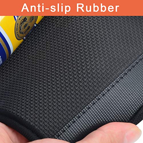 image for CM Reusable Can Sleeve Anti-Slip Neoprene Beer Can Insulator Cover wit