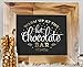 Hot Chocolate Bar Kit -Sign Labels Cup Tags - Decorations for Christmas Party New Year’s Eve Kids Birthday