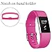 GEAK Bands for Fitbit Charge 2, Adjustable Sports Wrist Bands for Fitbit Charge 2, Small Classic Rose