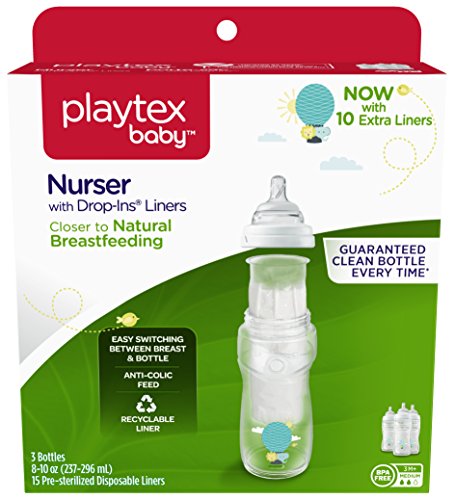 Playtex breastfeeding bottles