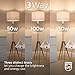 Philips LED 3-Way A21 Frosted Light Bulb: 620-1600-2150 Lumens, 2700 Kelvins, 8-16-23 Watts (50-100-150 Watt Equivalent), 2-Pack, E26D Medium Screw Base, Soft White, 472464