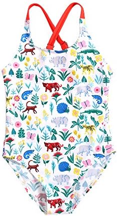 Hongshilian Little Girls Cartoon Beach Sport Swimwear One Piece Baby Swimsuit
