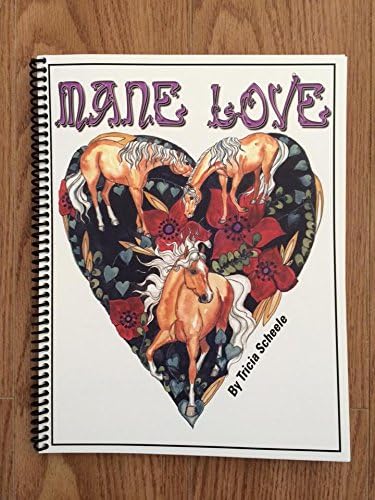 coloring book Adult coloring book horses hearts Valentine