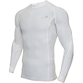 CompressionZ Men's Compression Long Sleeve Shirt | Athletic Quick Dry Sun Protection Slimming Base Layer for All Sports