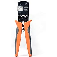 iCrimp IWS-3220M Micro Connector Pin Crimping Tool 0.03-0.52mm² 32-20AWG Ratcheting Crimper for D-Sub,Open Barrel suits Molex