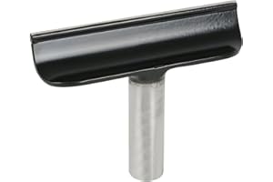 Copgge 6 Inch Lathe Tool Rest 1 Inch Post Stainless Steel Tool Rest for Wood Lathe Woodturning Tool Rest with Hardened Steel 