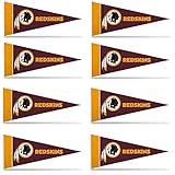 Washington Redskins Mini Pennants - 8 Piece Set