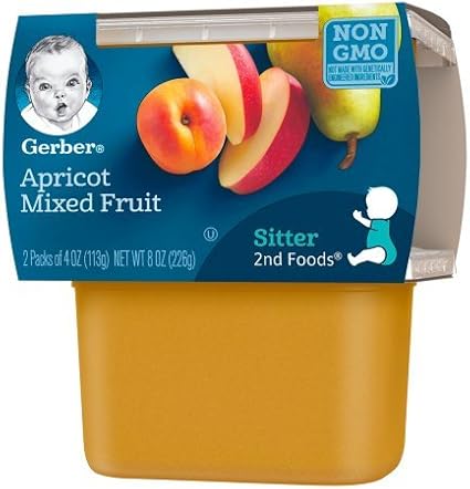 apricot mixed fruit gerber