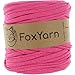 T-Shirt Yarn - Cotton Fettuccini Zpagetti - Sewing Knitting Crochet T-Shirt Yarn - 100 Yards - Pink