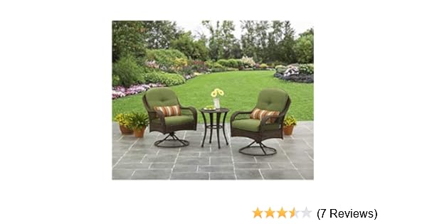 Better Homes And Gardens Azalea Ridge 3 Piece Outdoor Bistro Set