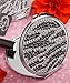 Classy Compact Mirror Favors with Zebra Print Rhinestones