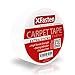 XFasten Super Strong Double Sided Carpet Tape Extra Sticky, 2-inch by 30-Yard, Heavy Duty Double Sides Area Rug to Carpet Gripper Tape, Ideal for Homes with High Foot Traffic and Large Pets