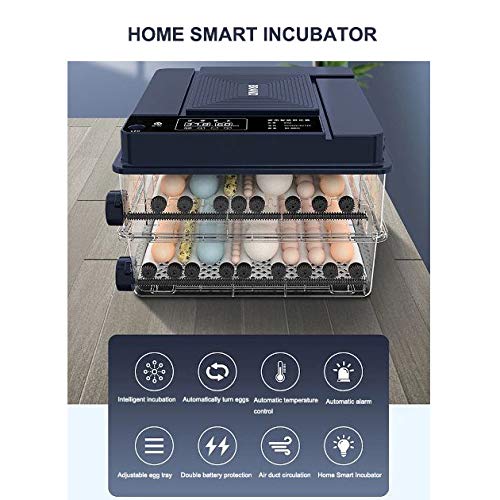 JHKGY Züchter Digitaler Inkubatoren,Geflügel Brutmaschine,Mit Temperaturregelung,Eier Inkubator,Mit Vollautomatischer… – Bild 3