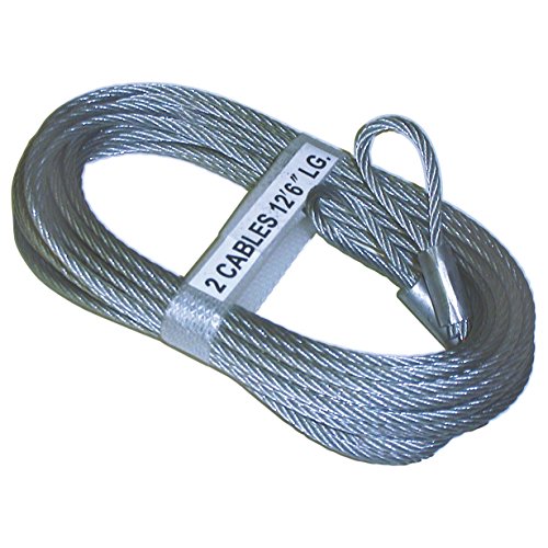 Ideal SecuritySK7112 Garage Door Extension Cable Kit2 Galvanized Steel