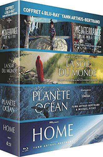 Coffret Yann Arthus-Bertrand - Planète Océan + La soif du monde + Home + Méditerranée, notre mer à tous - Pack - Blu-ray
