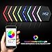 Mini Camera Clock-ENKLOV HD 1080P WiFi Smart Mirror Clock with Night Vision Two-Way Audio Motion Detection Colorful LED light,for Wall and Desk,Perfect Gift …
