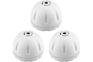 Water Sensor Alarm 3 Pack, Shackcom Water Alarm with Battery, 110DB, Wireless & Waterproof, Audio Alerts for Basement, Bathroom, Kitchen & Home Security – White