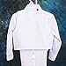 Dressy Daisy Baby Boy' 5 Pcs Set Formal Tuxedo Suits No Tail Wedding Christening Outfits Size 18 Months White