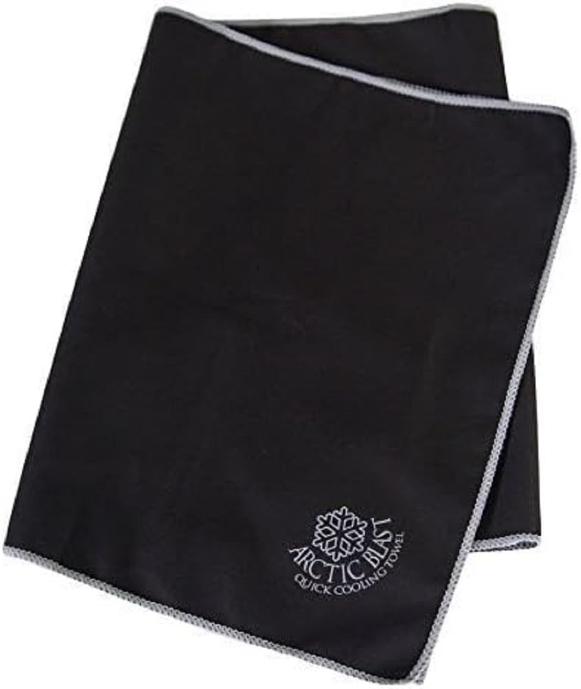 Arctic Blast Longridge Devant Adult Cooling Towel - Black, 90 x 30 cm