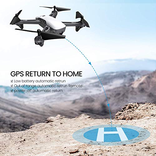 Potensic D50, GPS Drone with Camera for adults, 1080P HD FPV Live Video