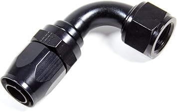 Fragola 229011-BL Black Hose Fitting 10 