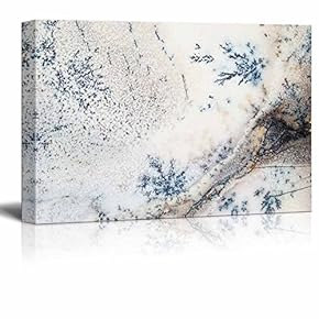 Canvas Wall Art - Abstract Agate Slice Pattern - Giclee Print Gallery Wrap Modern Home Art Ready to Hang - 12" x 18"