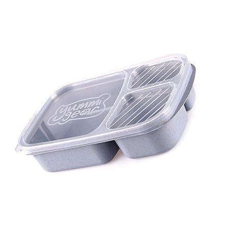 Dpolrs Compartimento de la Paja del Trigo envase de alimento del ...