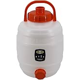 Speidel 12L (3.2 Gallon) Plastic Fermenter with Spigot | Opaque HDPE Fermentation Bucket with Lid | Durable Homebrewing Container for Beer, Wine &amp; Cider | Made in Germany
