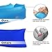 Prodigen Inflatable Lounger Chair, Air Sofa Inflatable Couch Outdoor Anti-Air Leaking Waterproof Portable Inflatable Hammock Air Couch for Pool, Floor, Camping, Beach (Blue)