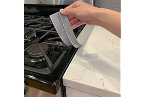 2-Pack Silicone Stove Gap Covers - Heat Resistant Oven Gap Filler Strips for Kitchen Countertop, Easy to Clean & Trim, Non-Sl