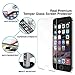 iPhone 6 Plus Glass Screen Protector GkGk Anti-Blue Light Tempered Glass Screen Protector 2.5D Round Edge Premium 0.26mm HD Ultra Clear 9H Hardness iPhone 5.5 inch Anti-Fingerprint (2 Packs)