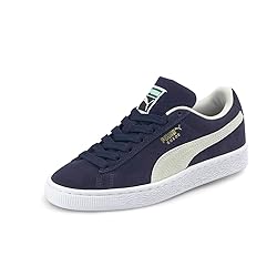 PUMA Suede Classic XXI (Big Kid) Peacoat/Puma White