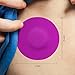 SIMPATCH - Freestyle Libre, Enlite, Guardian Adhesive Patches, Small (25-Pack) - Waterproof Adhesive, CGM Tape - Multiple Color Options (Purple)