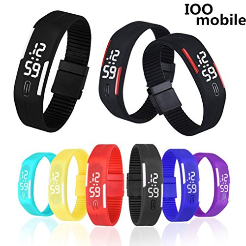 Digital-Wrist-Watch-Auwer-Mens-and-Womens-Rubber-LED-Watch-Date-Sports-Bracelet-Digital-Wrist-Watch