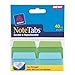 Avery NoteTabs, 2 x 1.5 Inches, Cool Blue and Green, 40 per pack (16312)