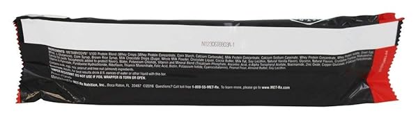 MET-RX BIG 100 MEAL REPLACEMENT BAR, CHOCOLATE CHIP COOKIE DOUGH, 3.52 OUNCE, 9 COUNT
