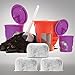 2 Reusable KCups, 1 Reusable Carafe KCup and 3 Replacement Charcoal Water Filters By Housewares Solutions for Keurig 2.0 Brewing Systems